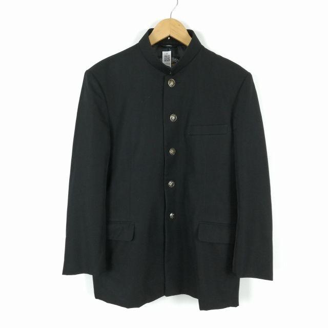 学生服 学ラン 175 男子 上着 標準型学生服 詰襟 カシドス 黒 学生服 学ラン 175 男子 上着 標準型学生服 詰襟 カシドス 黒
