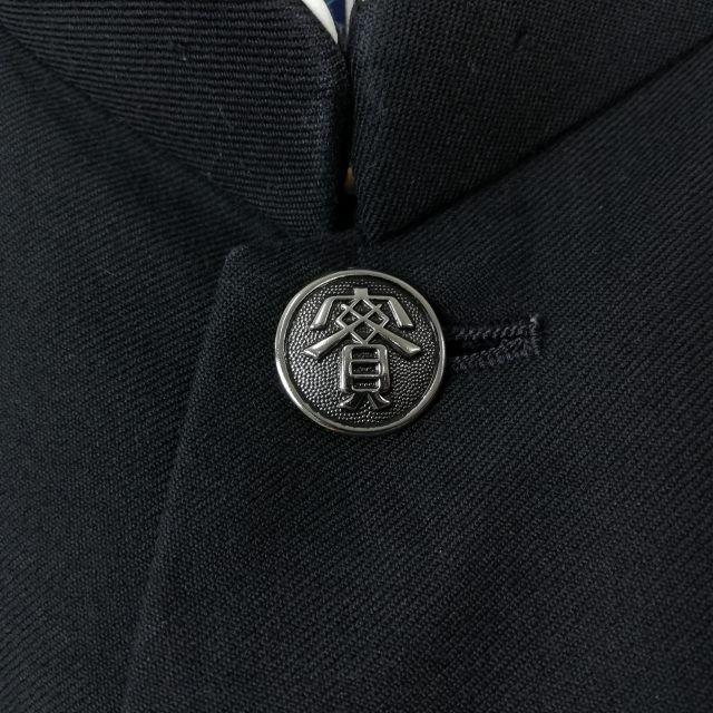 学生服 学ラン 175A 男子 富士ヨット 上着 ウール混 学校指定制服