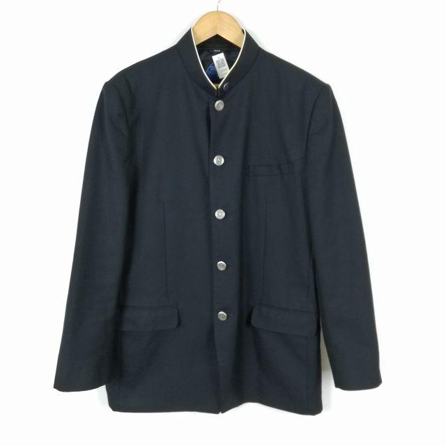 学生服 学ラン 190A 男子 富士ヨット 上着 ウール混 神奈川二宮高校
