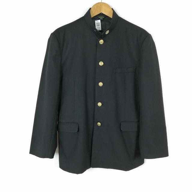 【美品】淀川工科男子詰襟学生服180A 学生服 学ラン 180A 男子 トンボ 上着 丸洗い可 ウール混 学校指定制服