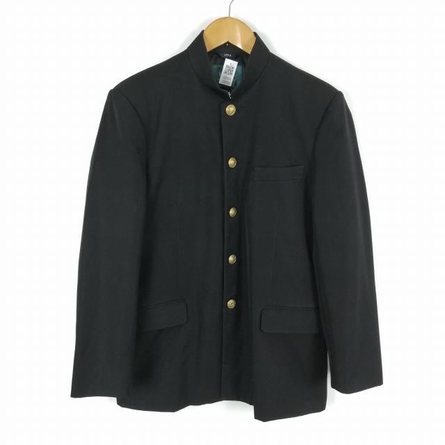 学ラン（175A W73） 学生服 学ラン 175A 男子 カンコー 上着 ウール混 標準型学生服 詰襟