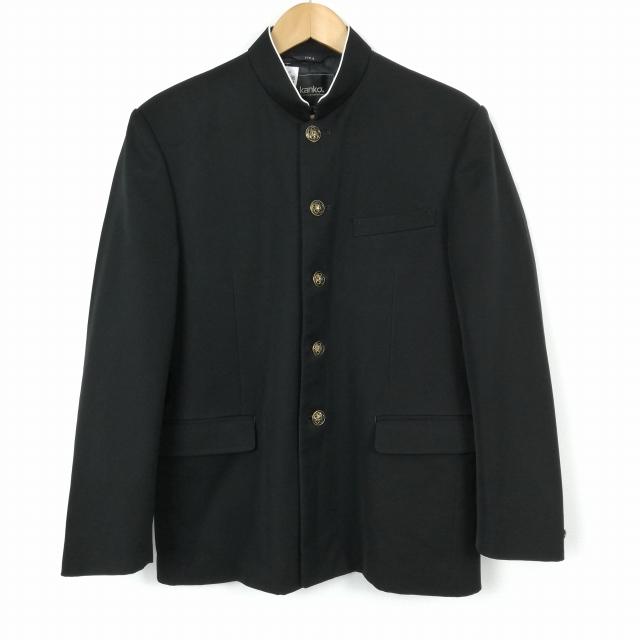 学生服 学ラン 170A 男子 カンコー 上着 標準型学生服 ラウンドカラー 