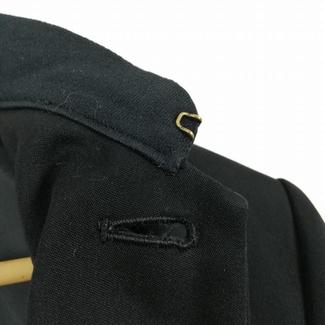学生服 学ラン 165A 男子 トンボ 上着 ラウンドカラー カシドス 黒