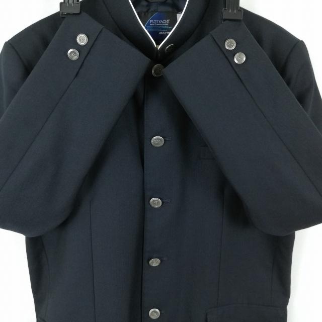 学ラン　　　　学生服　制服　185A 学生服 学ラン 185A 男子 富士ヨット 上着 ウール混 神奈川二宮高校