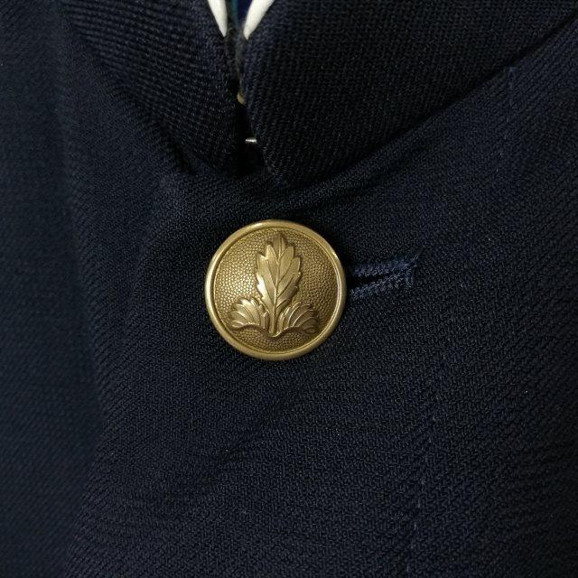 学生服 学ラン 180A 男子 富士ヨット 上着 ウール混 神奈川小田原高校