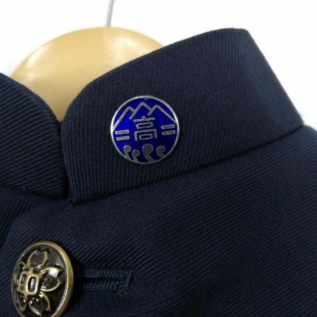 学生服 学ラン 175A 男子 上着 ウール混 神奈川二宮高校 学校指定制服