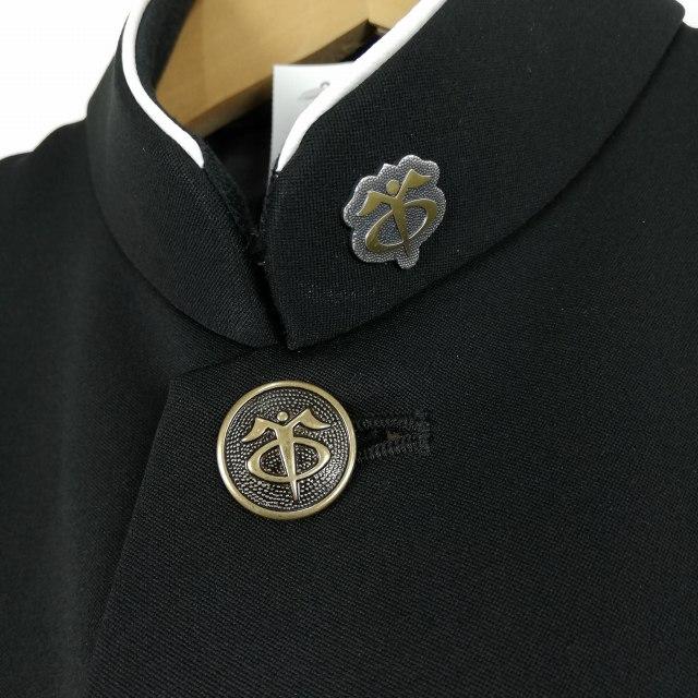 学生服 学ラン 155A 男子 上着 丸洗い可 標準型学生服 ラウンドカラー