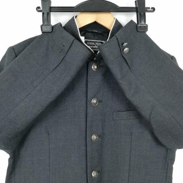 中古　制服　男子　学ラン　175A　学生服　 男の子 学生服 学ラン 175A 男子 上着 ウール混 神奈川二宮高校 学校指定制服