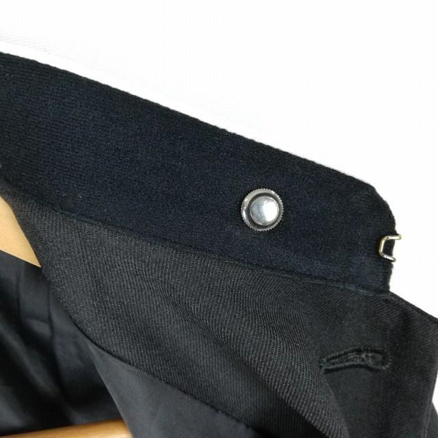 学生服 学ラン 175A 男子 上着 ウール混 学校指定制服 ラウンドカラー