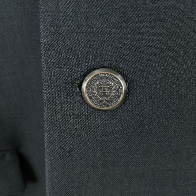 学生服 学ラン 175A 男子 上着 ウール混 学校指定制服 ラウンドカラー
