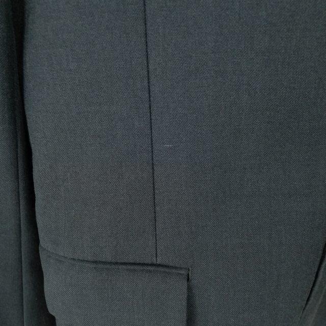 学生服 学ラン 175A 男子 上着 ウール混 学校指定制服 ラウンドカラー