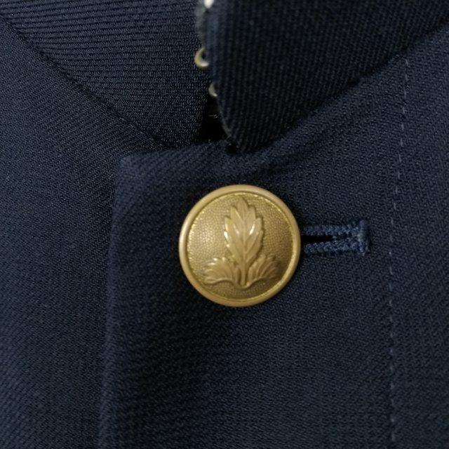 学生服 学ラン 170A 男子 富士ヨット 上着 神奈川小田原高校 ウール混 