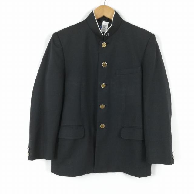 学生服 学ラン 170A 男子 富士ヨット 上着 ウール混 東京墨田川高校