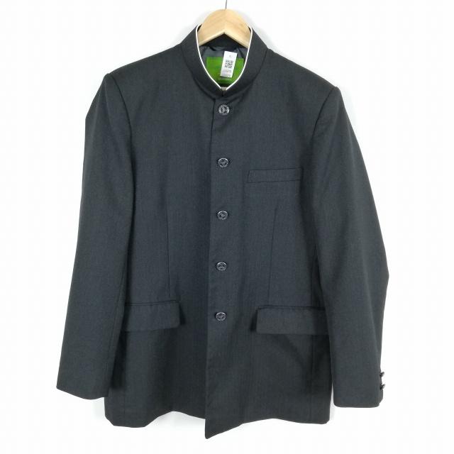 学生服 学ラン 185A 男子 上着 丸洗い可 ウール混 福岡小郡高校 学校