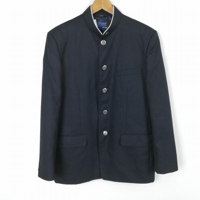 通信制高校制服 男子175A 学生服 学ラン 175A 男子 カンコー 上着 丸洗い可 ウール混 延岡星雲