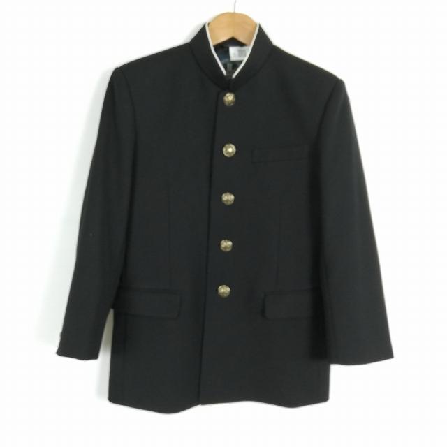 学生服 学ラン 155A 男子 上着 丸洗い可 標準型学生服 ラウンドカラー 