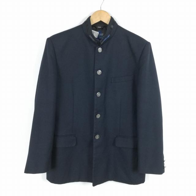 学生服 学ラン 170A 男子 富士ヨット 上着 丸洗い可 ウール混 学校指定