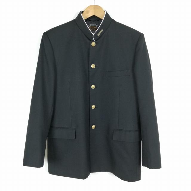 学生服 学ラン 175A 男子 上着 丸洗い可 ウール混 標準型学生服