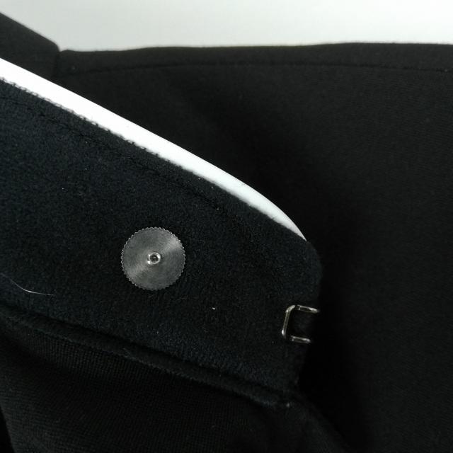学生服 学ラン 175A 男子 富士ヨット 上着 丸洗い可 ウール混 標準型学生服 ラウンドカラー カシドス 黒 中古 ランクB a3 JJ7132_3