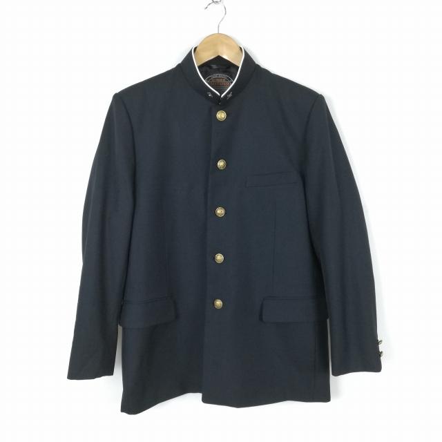 学生服 学ラン 180A 男子 上着 丸洗い可 ウール混 学校指定制服 詰襟 