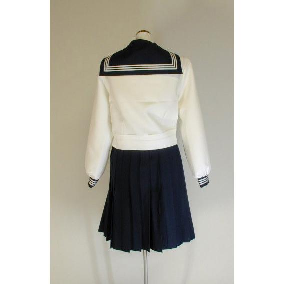 東京女学館高校 制服 冬セーラー服 スカート 上下セット 165A