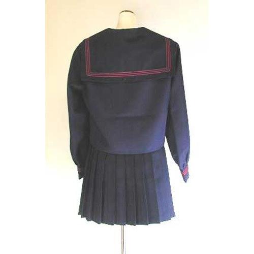 フェリス女学院中学高校 制服 冬 セーラー服 スカート 上下セット 