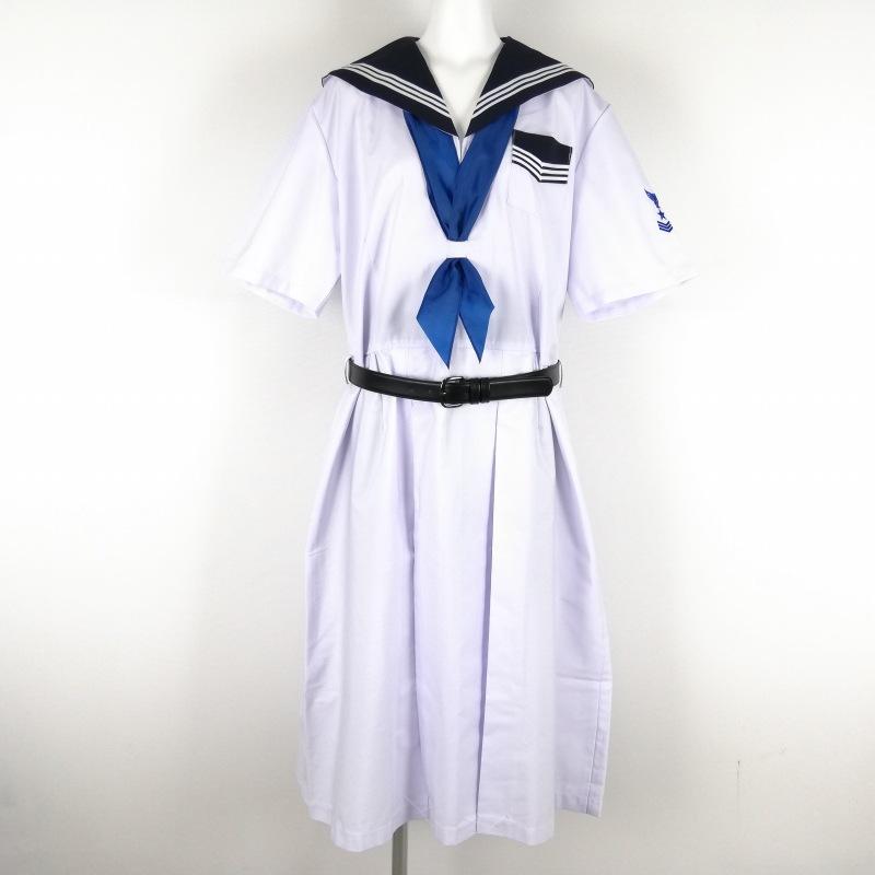 新品芦屋大学付属女子高等学校 【別寸】夏 白 ワンピース 【レプリカ 
