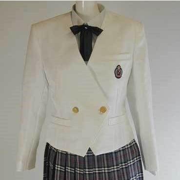 ブレザー ダブル 白 ホワイト 制服 上着 tam-40016 : トップ学生服