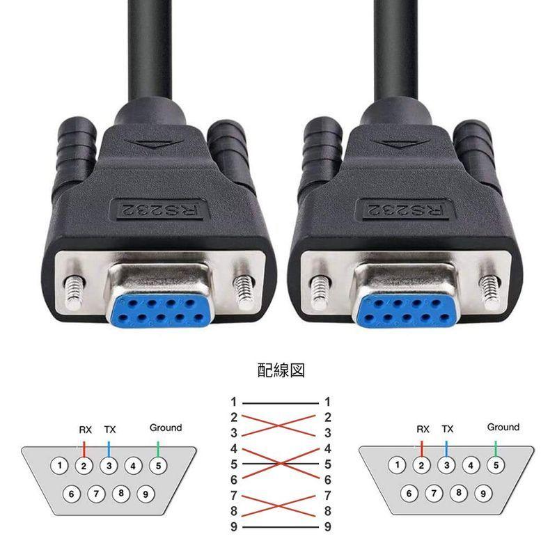 2021年最新入荷 DTECH RS232C シリアル ケーブル 3m クロスケーブル ヌルモデムケーブル D-Sub9ピン メス - plugyn.com 2021年最新入荷 DTECH RS232C シリアル ケーブル 3m クロスケーブル ヌルモデムケーブル D-Sub9ピン メス - plugyn.com