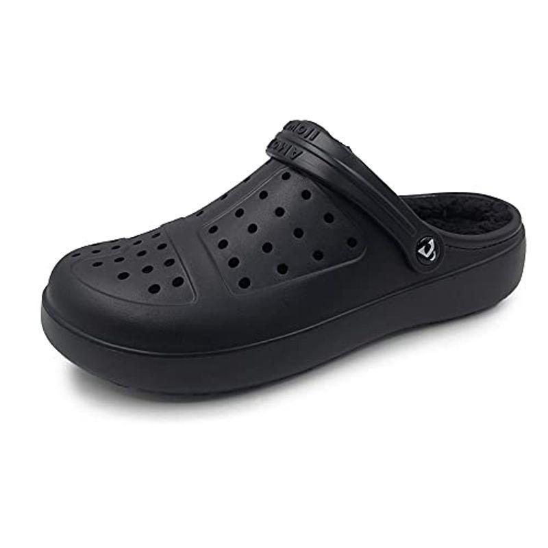 アモジ ボアサンダル あったか クロッグサンダル サボサンダル サンダル ボア ムートン メンズ モ レディース 冬 冬用 外 外履き 室外 大きな取引 冬用