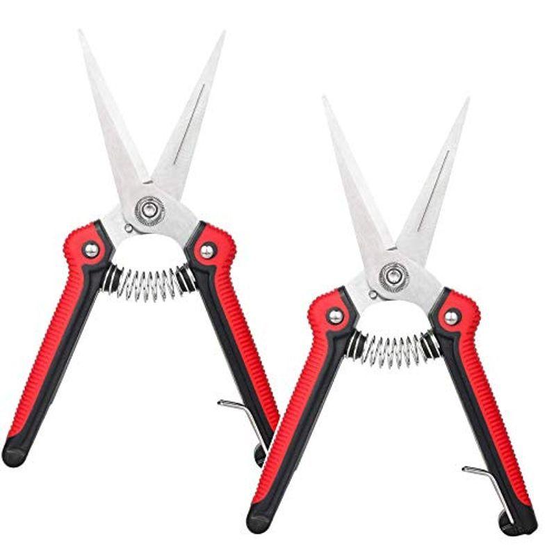 剪定ばさみ 摘果鋏 ガーデニング 剪定鋏 太い枝を簡単に切 安全ロック付き 植木のお手入れに適用し 生け花 盆栽 超軽量で疲れにくい 軽量 オンラインショップ 太い枝を簡単に切