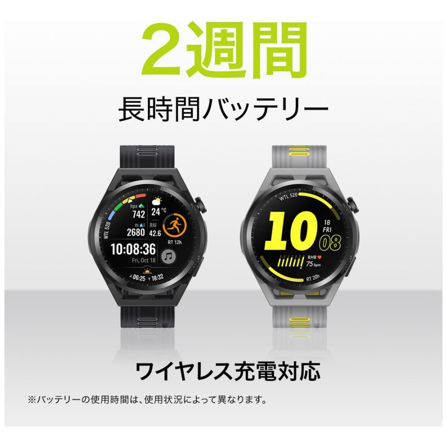 HUAWEI（ファーウェイ）HUAWEI WATCH GT Runner／Grey Soft Silicone WATCH RUNNER／GR｜top-price｜03