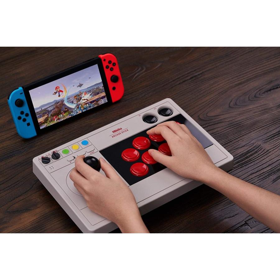 正規品/保証付き】8Bitdo アーケードスティック for Switch
