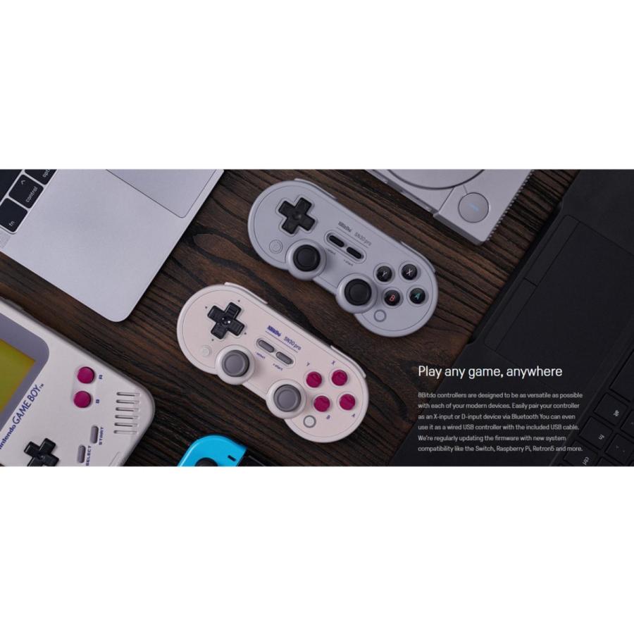 正規品/1年保証】 8Bitdo SN30 Pro ゲームパッド コントローラー