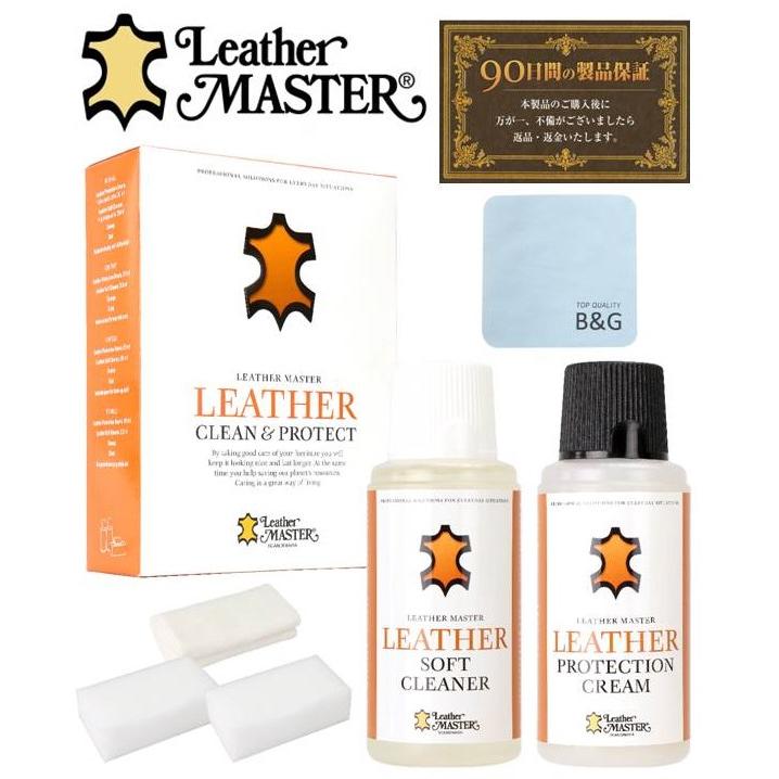 自然な艶・潤い】 Leather MASTER 皮革専用 プロテクションクリーム