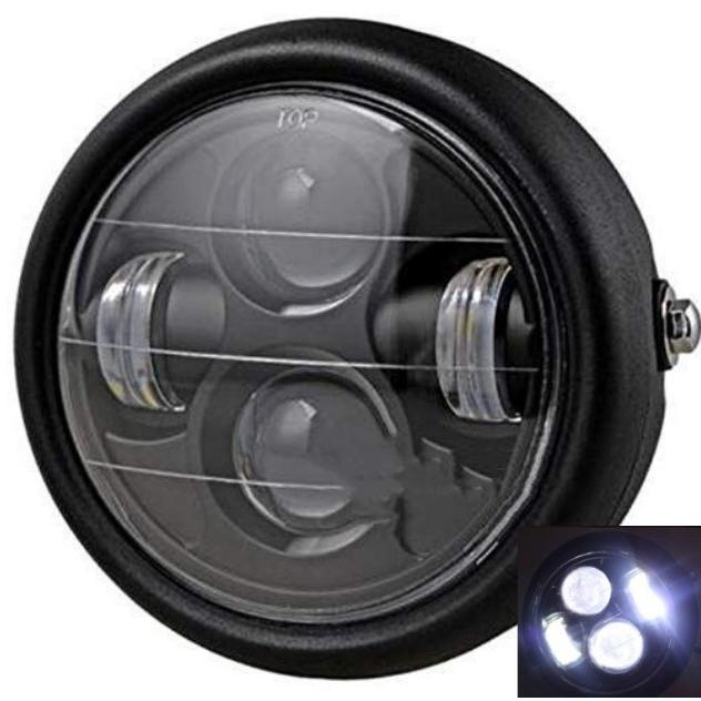 ☆超高輝度☆ LED プロジェクター ヘッドライト 汎用 6.5インチ 6 1/2