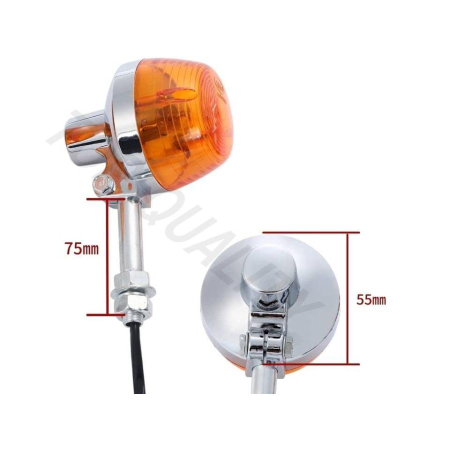 ☆限定特価☆ ホーク CB オレンジ ウインカー 4個 CB400F CB250T