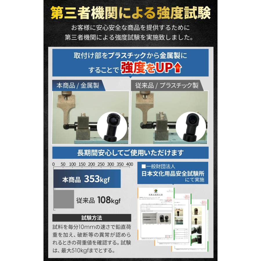 ジムニー　ネオプロト　バックドアダンパー　フリーストップ 改良型/国家整備士監修】 フリーストップ バックドアダンパー