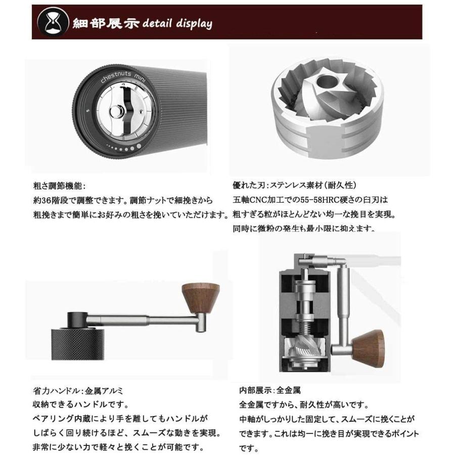 安心の正規品/1年保証】 TIMEMORE タイムモア NANO 手挽き 安心の正規品/1年保証】 TIMEMORE タイムモア NANO 手挽き