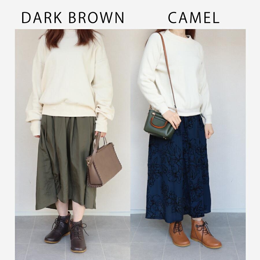 hocco】 レザー レースアップ ブーツ ショートブーツ レディース hocco】 レザー レースアップ ブーツ ショートブーツ レディース