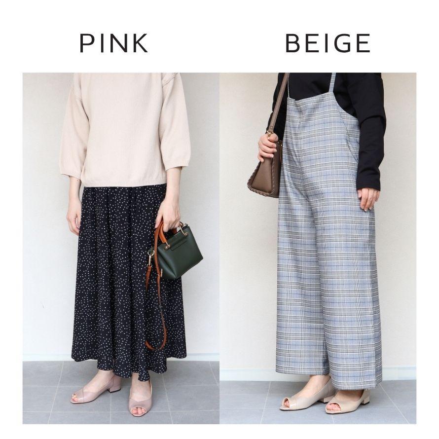 【日本製】 HS パイソン ヒール オープントゥ パンプス 痛くない 幅広 甲高 ヒール 3E 相当 エナメル ブラック ローヒール 敬老の日 |  | 10