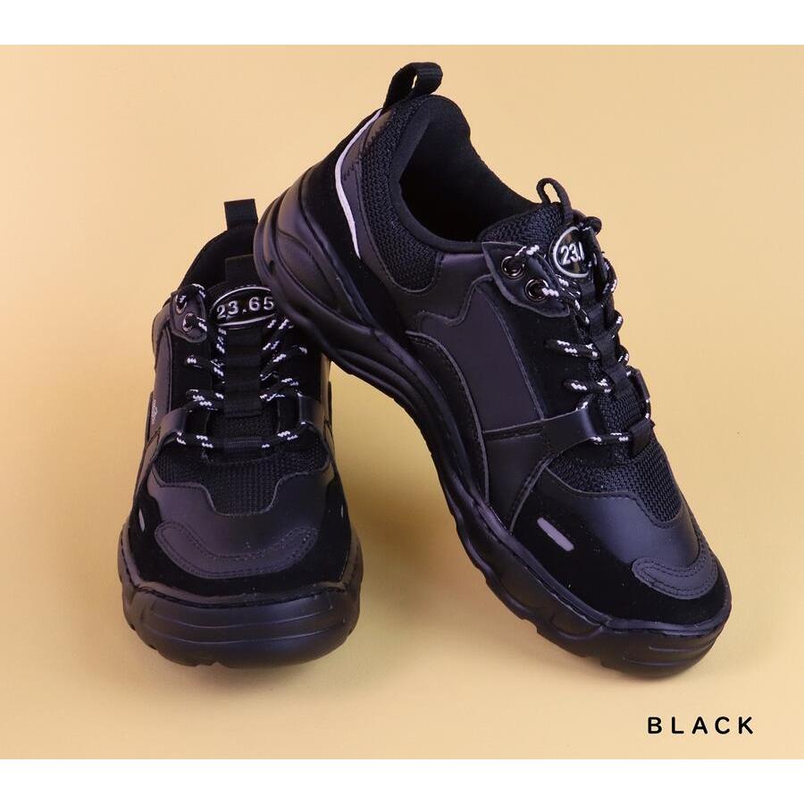 正規品】23.65 スニーカー V2 BTS 楽ちん 疲れにくい レディース 黒 白