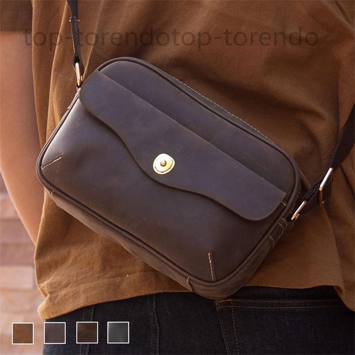 21人気新作 本革 ショルダーバッグ Shoulderbag カバン 男性 安い シンプル メンズショルダーバッグ 小さめ 黒 バック サコッシュ 肩掛け レザー 革 バッグ メンズ ショルダーバッグ カラー グリーン Be Niacom Ir