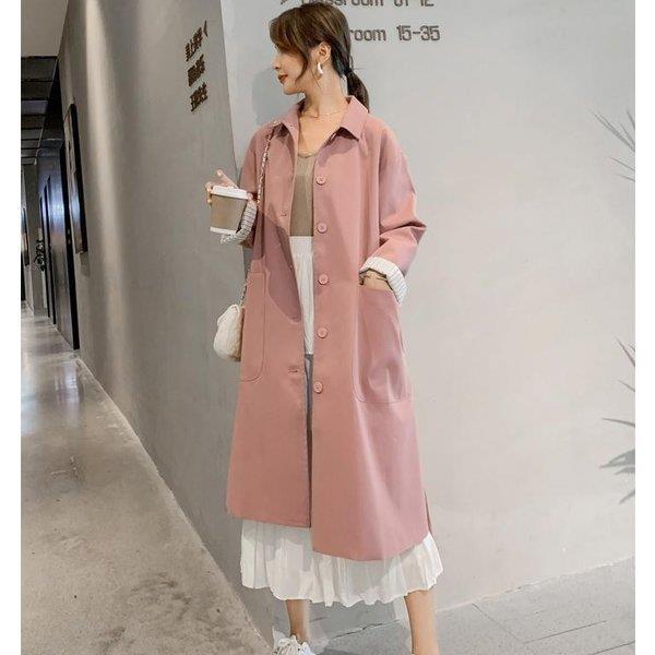 配送員設置 レディース トレンチコート アウター 40代 30代 代 レディース トレンチコート スプリングコート 21新作 無地 アウター カジュアル ゆったり チェスターコート コート アウター Www Varney Com Br
