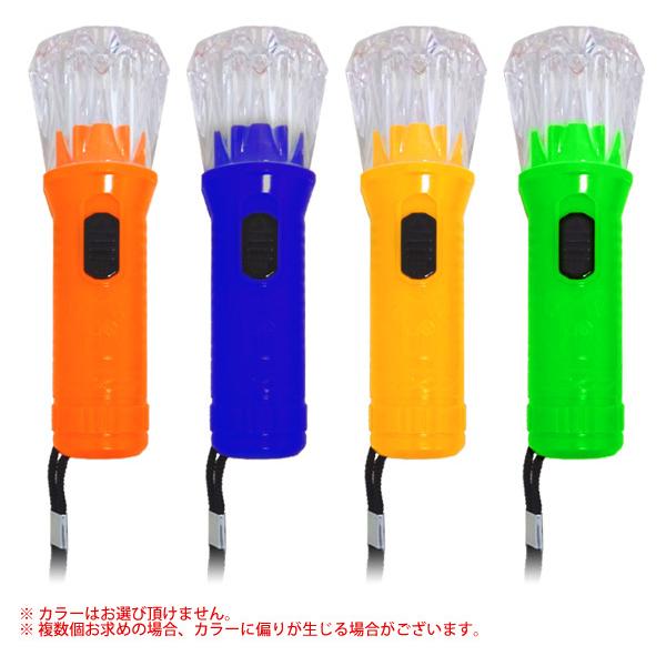 LED 懐中電灯 ハンディライト 超軽量 コンパクト クリスタル調カバーが