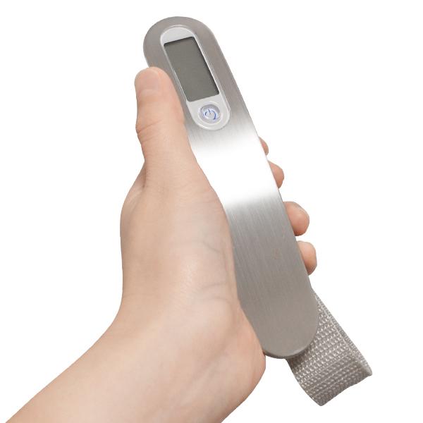 デジタル スケール 吊りはかり 旅行用 吊り下げ式 最大50kg ラゲッジチェッカー 電子秤 荷物 トランク 飛行機 風袋機能付 携帯 送料無料 5M◇ T型スケール |  | 07