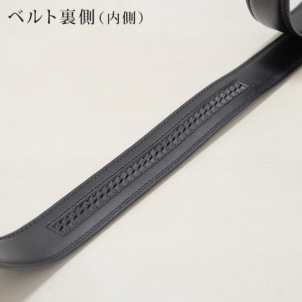 牛革高級ベルト 冠婚葬祭 ビジネス メンズ 上品なデザイン 穴なし 本革