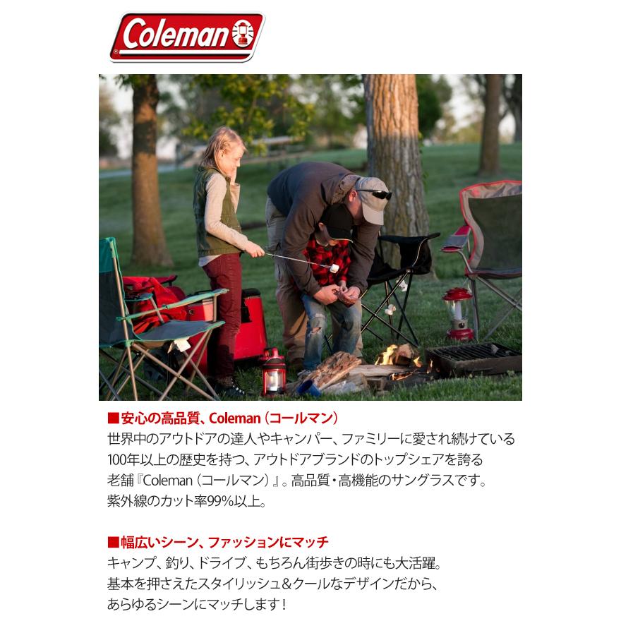 Coleman（コールマン） 偏光サングラス 3075-1 UVカット おしゃれ 偏光