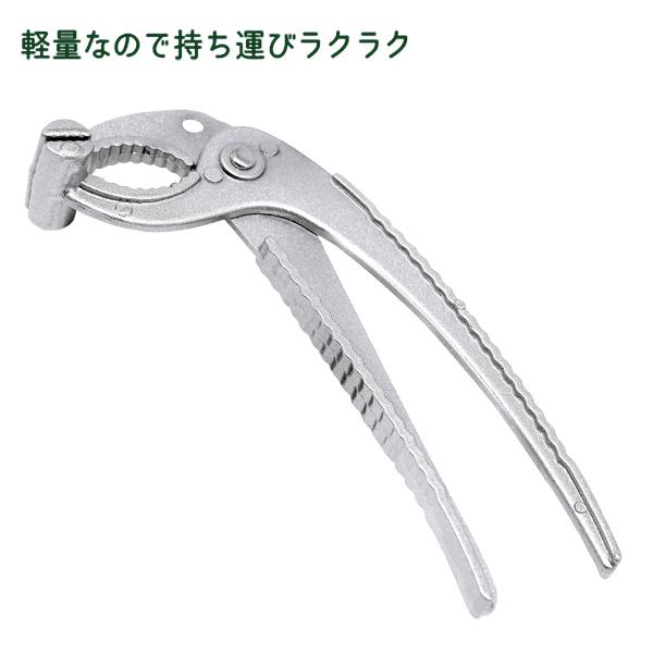 絶対一番安いグリルハンドル 着脱式 ペンチ型 上下向き両用 取っ手 ◇ キッチン用品 サッと持ち運べる ハンドルHAC2889 鍋つかみ 熱した鉄板・網 アウトドア キャンプ バーベキュー、調理用品 鍋つかみ キャンプ用 ハンドル グリッパー アルミ