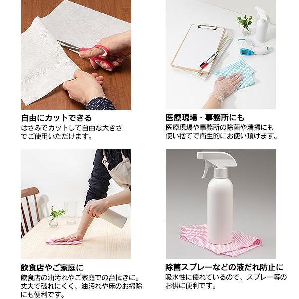 カウンタークロス 60枚 使い捨てふきん 不織布 抗菌 吸水 速乾 カウンタークロス 60枚 使い捨てふきん 不織布 抗菌 吸水 速乾